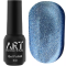 Гель-лак котяче око ART Moonlight Cat Eye №008, синій, 6 мл