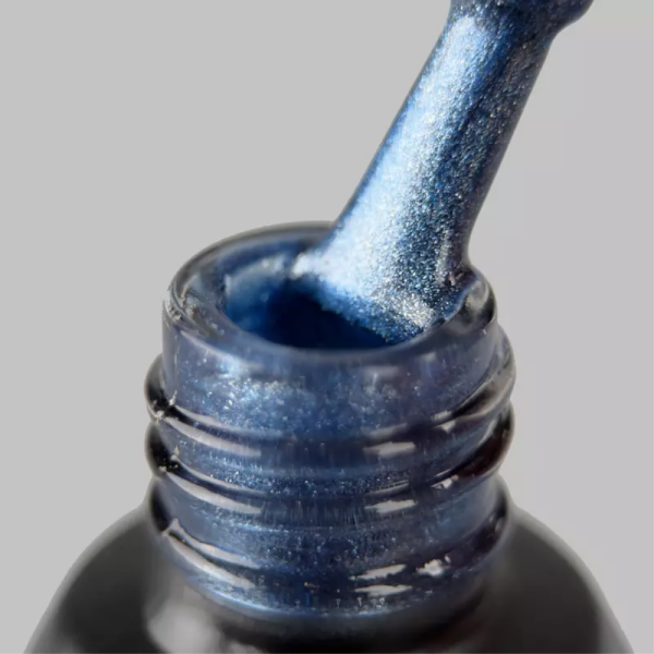 Гель-лак котяче око ART Moonlight Cat Eye №008, синій, 6 мл