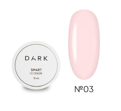 DARK Smart Builder Gel 03 - конструюючий гель, ніжно-рожевий, 15 мл