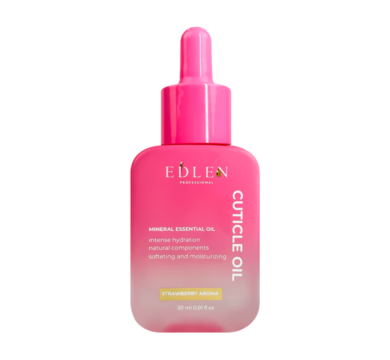 Масло для кутикулы Edlen Cuticle Oil Strawberry Aroma, клубника, 30 мл