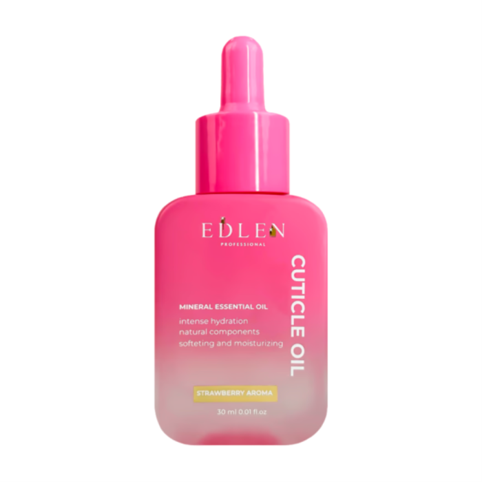 Масло для кутикулы Edlen Cuticle Oil Strawberry Aroma, клубника, 30 мл