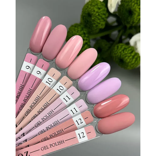 Гель лак Crooz Gel Polish №012, рожево-кораловий, 8 мл