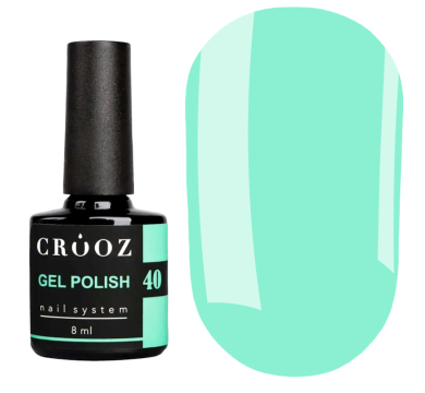 Гель лак Crooz Gel Polish №040, тиффани, 8 мл