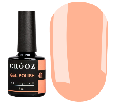 Гель лак Crooz Gel Polish №041, персиковий, 8 мл