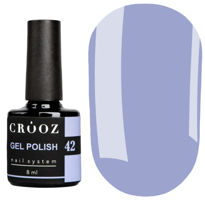 Гель лак Crooz Gel Polish №042, васильковый, 8 мл