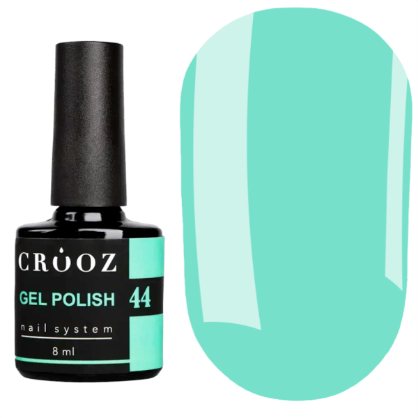 Гель лак Crooz Gel Polish №044, м'ятний, 8 мл