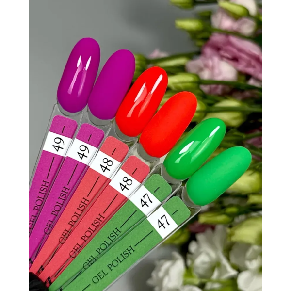 Гель лак Crooz Gel Polish №048, червоний, 8 мл