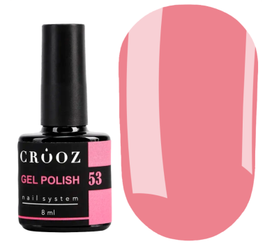 Гель лак Crooz Gel Polish №053, розовый, 8 мл