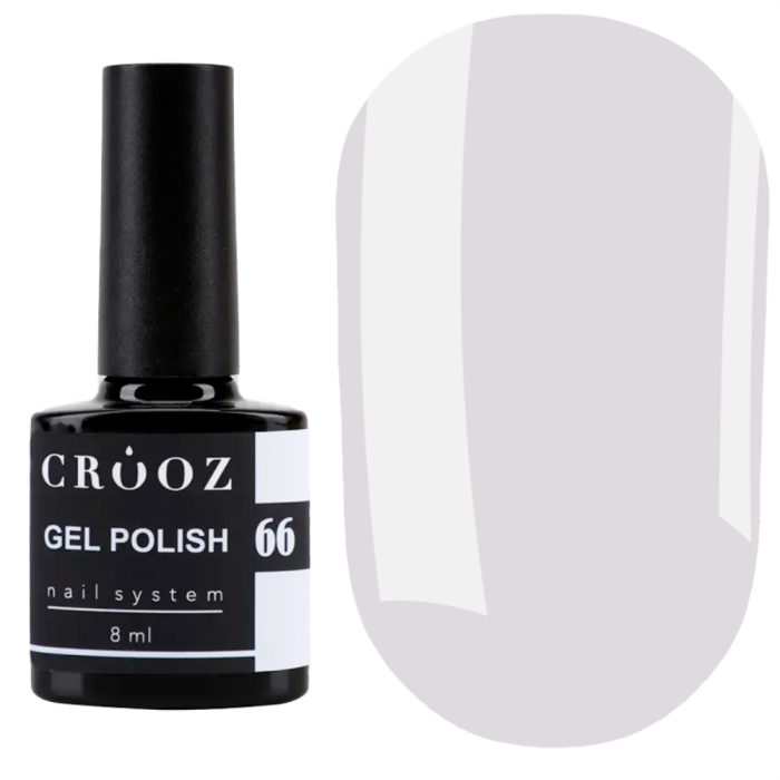 Гель лак Crooz Gel Polish №066, лавандовий, 8 мл