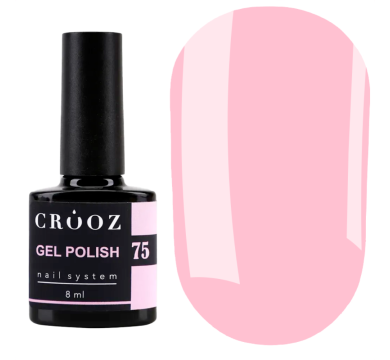 Гель лак Crooz Gel Polish №075, розово-малиновый, 8 мл