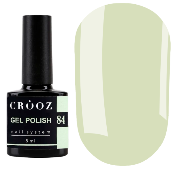Гель лак Crooz Gel Polish №084, фисташковый, 8 мл