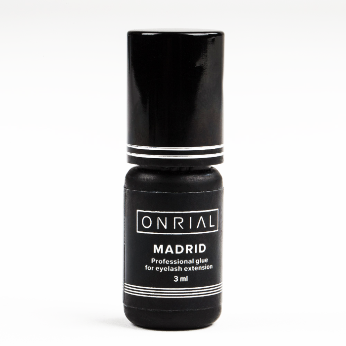 Клей для ресниц Onrial Glue "Madrid", скорость сцепления 0.5-1 сек., 3 мл