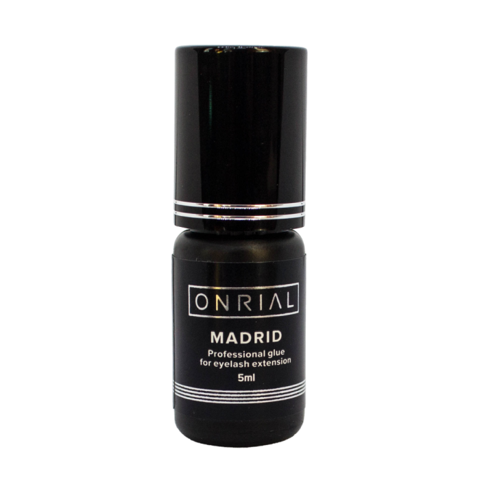 Клей для вій Onrial Glue "Madrid", швидкість зчеплення 0.5-1 сек., 5 мл (до 15.01.2027)