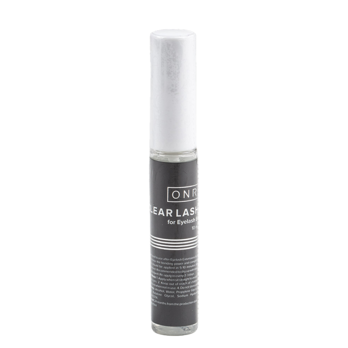 Закрепитель для нарощенных ресниц Onrial Clear Lash Coating, прозрачный, 10 мл