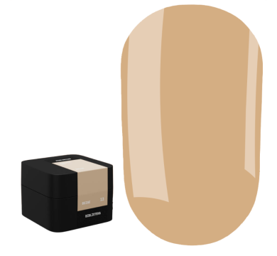 Гель для нарощування Biblioteka Builder Gel №13 Beige, бежевий, 30 мл