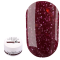 Гель для наращивания Crooz Shine Dream Gel №06, светоотражающий винно-бордовый, 15 мл