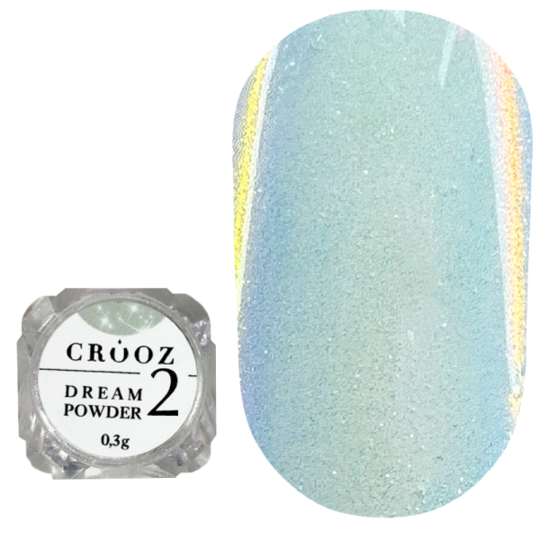 Втирка Crooz "Dream Powder" №02, фиолетово-розовая, 0,3 г