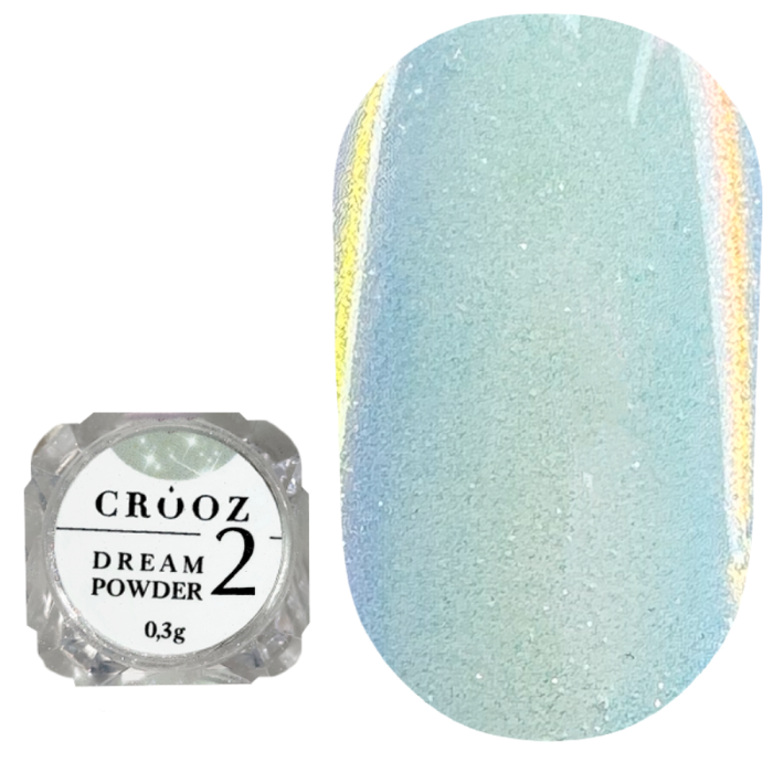 Втирка Crooz "Dream Powder" №02, фиолетово-розовая, 0,3 г