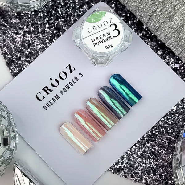 Втирка Crooz "Dream Powder" №03, бирюзовая, 0,3 г