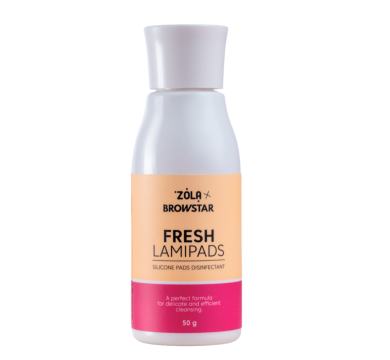 Дезінфікуючий засіб ZOLA x Browstar Fresh Lamipads для силіконових валиків, 50 г