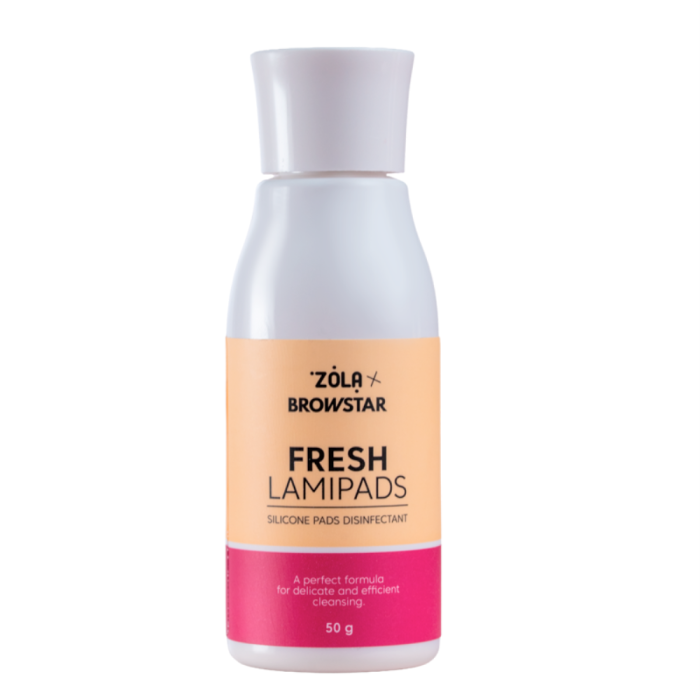 Дезінфікуючий засіб ZOLA x Browstar Fresh Lamipads для силіконових валиків, 50 г