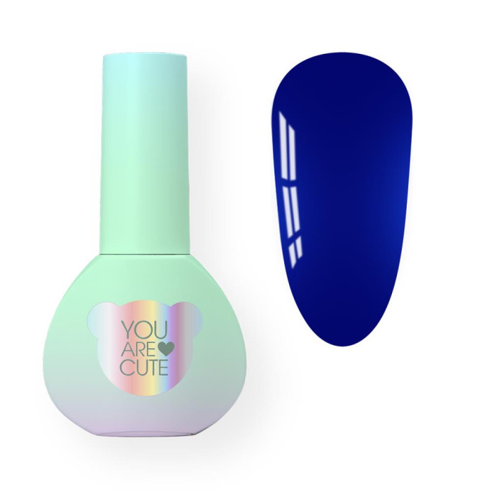 Гель-лак You Are Cute Color Winter Magic, синій, 5 мл