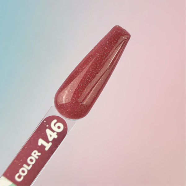 Гель-лак світловідбиваючий You Are Cute Color №146, червоно-рожевий, 5 мл