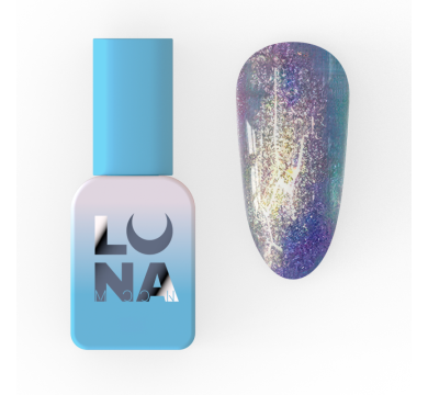 Гель-лак з ефектом втирки LUNA Color №203, бузковий, 8 мл