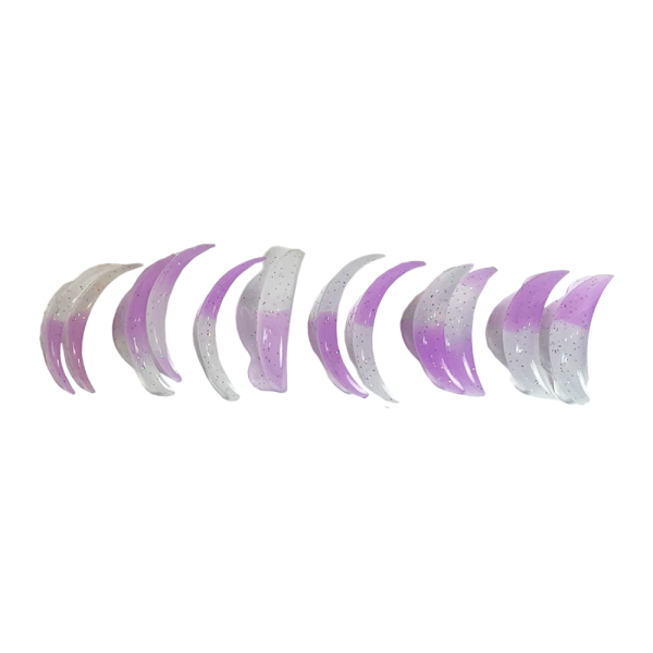 Валики для ламинирования ресниц Elan Violet Multi-Curl U-DD, набор - 6 пар (U,CC,CU,CC,D,DD)
