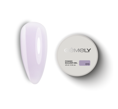 Гель для нарощування GEMELY Power Builder Gel №013, ліловий, 15 мл