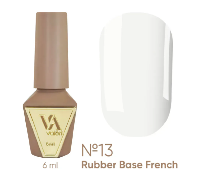 База камуфлююча Valeri Rubber Base French New №013, молочна, 6 мл