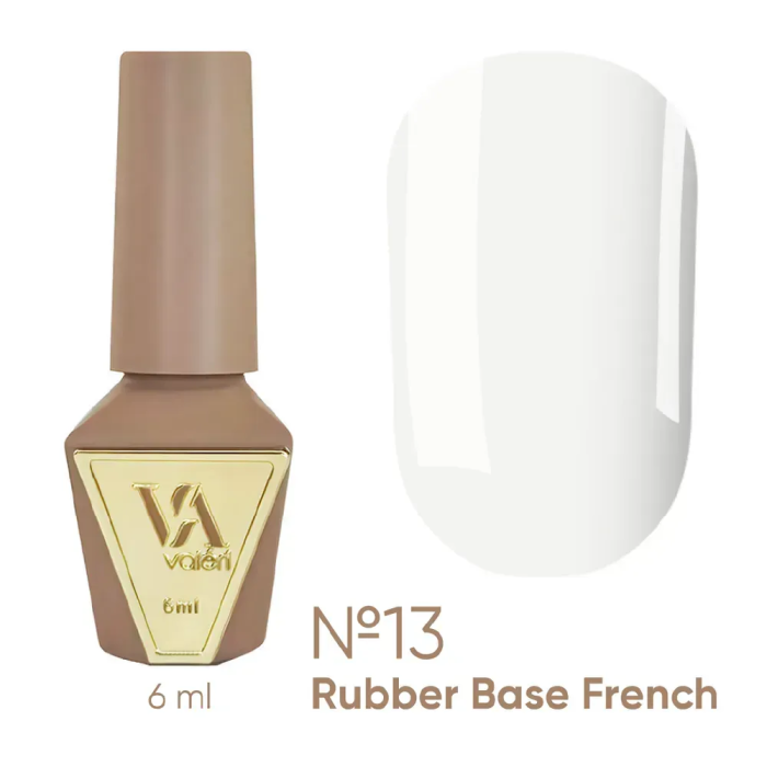 База камуфлирующая Valeri Rubber Base French New №013, молочная, 6 мл