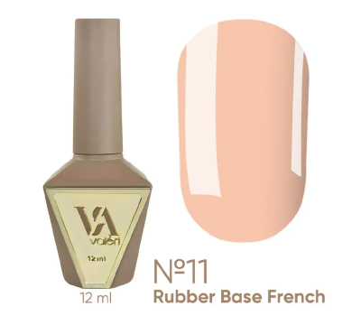 База камуфлююча Valeri Rubber Base French New №011, персикова, 12 мл