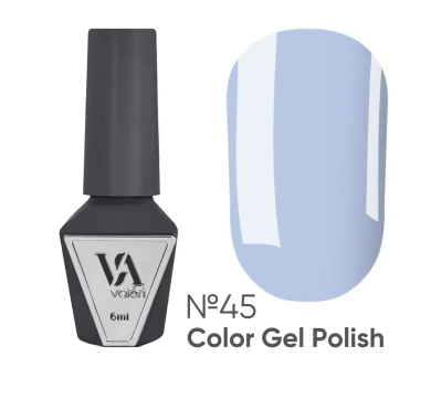 Гель-лак Valeri Color New №045, сіро-блакитний, 6 мл