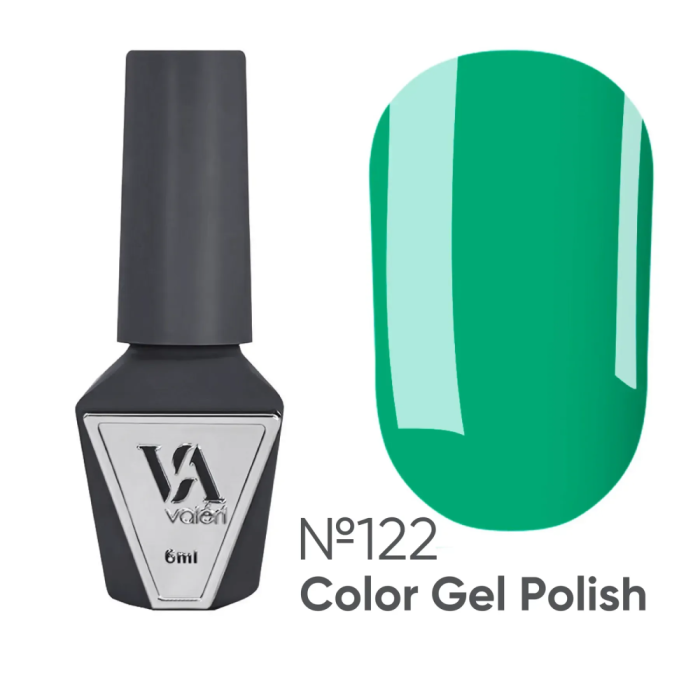 Гель-лак Valeri Color New №122, зелёный, 6 мл