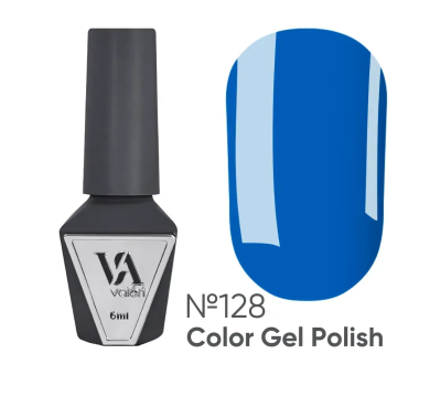Гель-лак Valeri Color New №128, синій, 6 мл