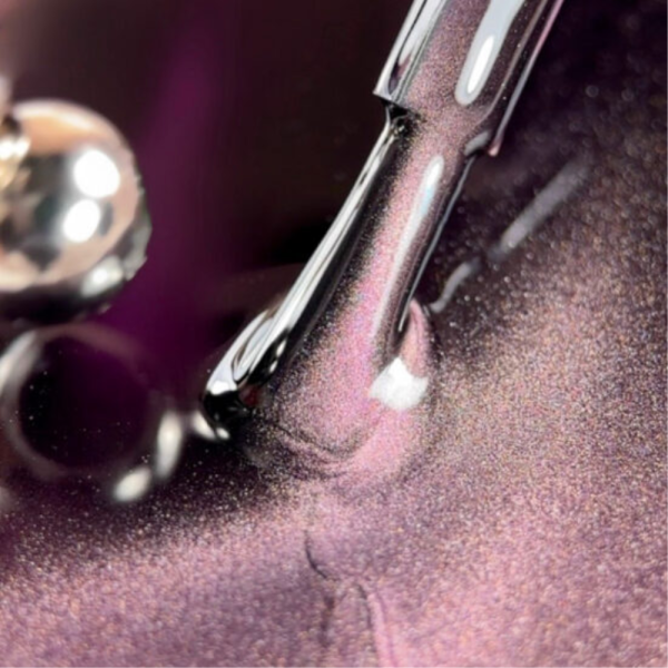 Гель-лак котяче око Biblioteka Cat Eye №08 Plum Glow, сливовий, 10 мл
