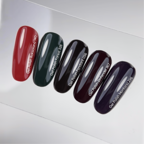 Гель-лак, в один слой NAILSOFTHEDAY Let’s Special Winter №140 Roksolana, красный, 10 мл