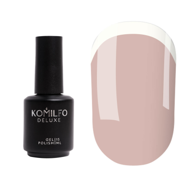 База для френчу Komilfo Color French Base "Skin" №025, бежева, 15 мл