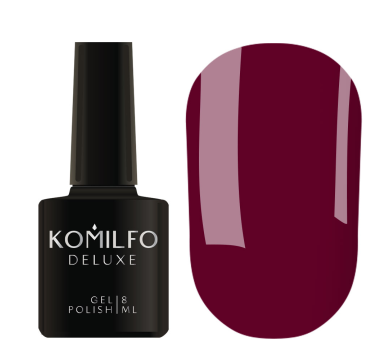 Гель-лак Komilfo Birthday Special Collection №002, бордовый, 8 мл