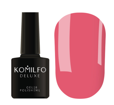 Гель-лак Komilfo Birthday Special Collection №004, коралово-рожевий, 8 мл