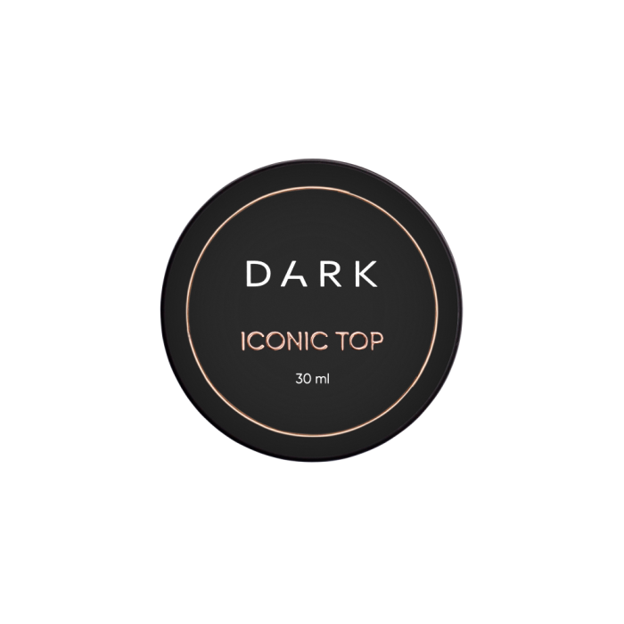 Топ без липкого шару DARK Iconic Top, з УФ-фільтром, 30 мл