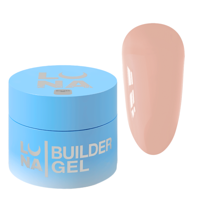 Гель для нарощування LUNA Gel Premium №33, світлий беж, 50 мл
