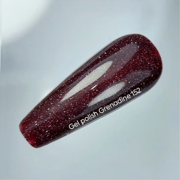 Гель-лак світловідбивний NAILSOFTHEDAY Reflective Gel Polish №152 Grenadine, 10 мл