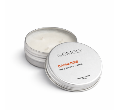 Массажная свечка GEMELY Massage Candle Cashmere, кашемир, 30 мл