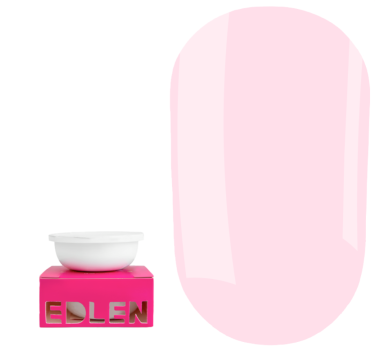 Змінний картридж Edlen Builder Gel Butterfly №42 - гель для нарощування, зефірно-рожевий, 15 мл