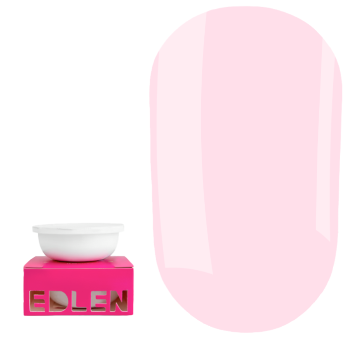 Змінний картридж Edlen Builder Gel Butterfly №42 - гель для нарощування, зефірно-рожевий, 15 мл