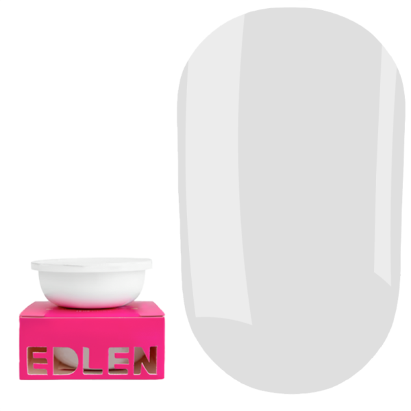 Сменный картридж Edlen Builder Gel Rain In Lviv №69 - гель для наращивания, молочно-серый, 30 мл