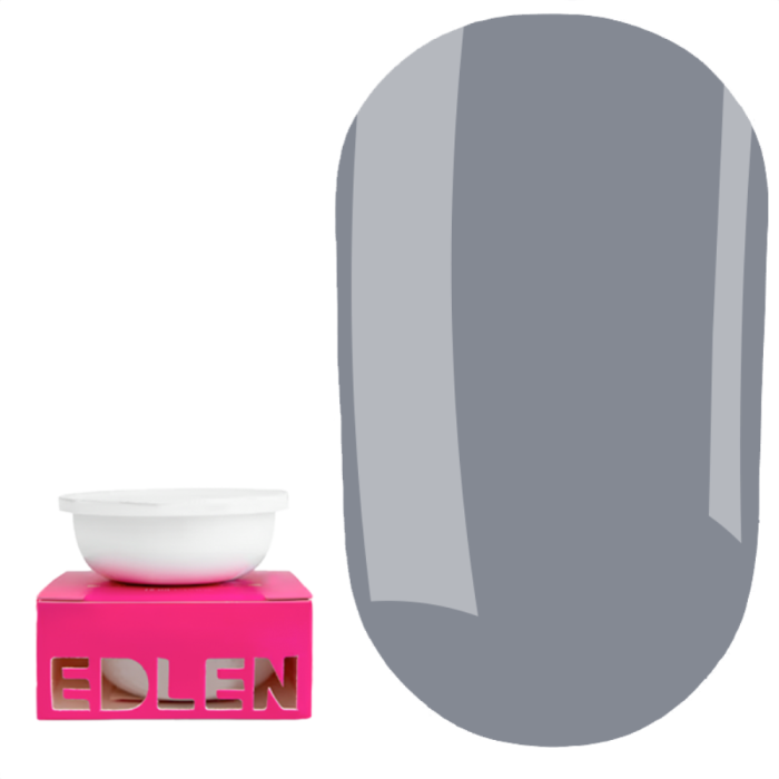 Змінний картридж Edlen Builder Gel Rain In Lviv №71 - гель для нарощування, попелясто-сірий, 30 мл