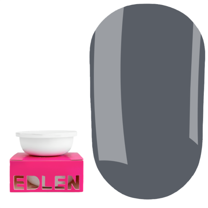 Змінний картридж Edlen Builder Gel Rain In Lviv №73 - гель для нарощування, графітовий, 30 мл